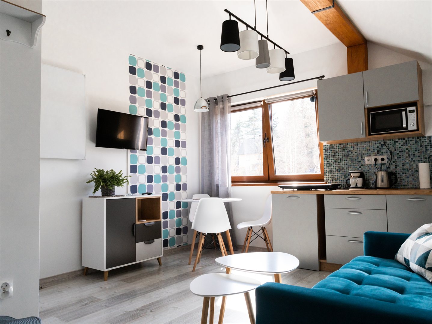 Apartament Niebieski - wnętrze
